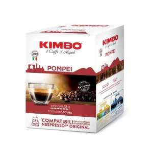 Kimbo Pompei Capsule Compatibile Nespresso – 50 Capsule