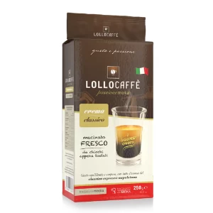 Lollo Caffe Crema Classico Cafea Macinata 250g
