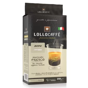 Lollo Caffe Nero Crema Cafea Macinata 250g