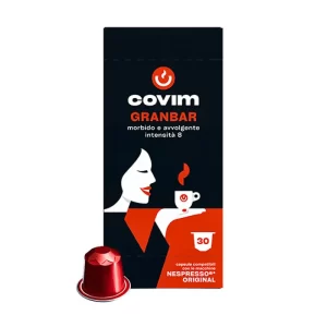 Covim Granbar Capsule Compatibile Nespresso – 30 Capsule