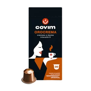 Covim Orocrema Capsule Compatibile Nespresso – 30 Capsule
