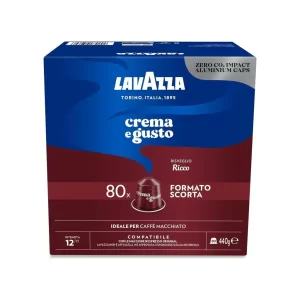 Lavazza Crema E Gusto Ricco 80 Capsule Compatibile Nespresso