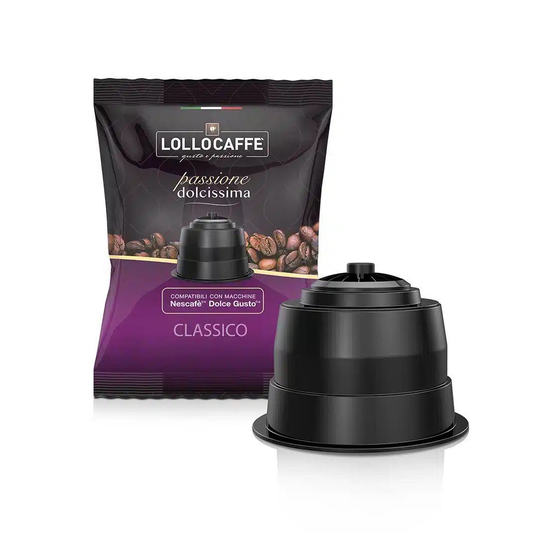 Lollo Caffe Espresso Classico Dolce Gusto 50 Capsule Compatibile
