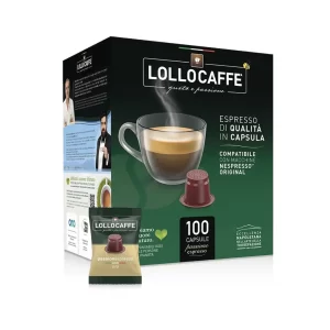 Lollo Caffe Espresso Oro Nespresso 100 Capsule Compatibile