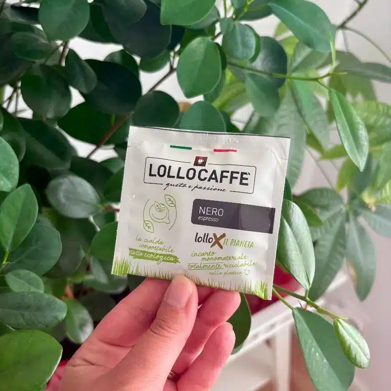 Lollo Caffe Espresso Nero paduri cafea cialde compostabile