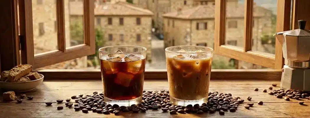 Cum se face cold brew acasa vs iced coffee Caffeccino