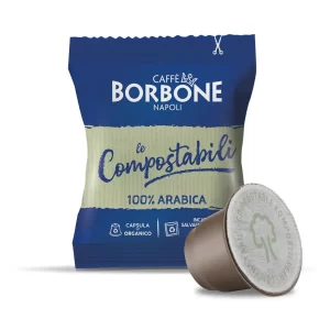 Borbone Arabica Nespresso 50 Capsule Compatibile Caffeccino Capsula