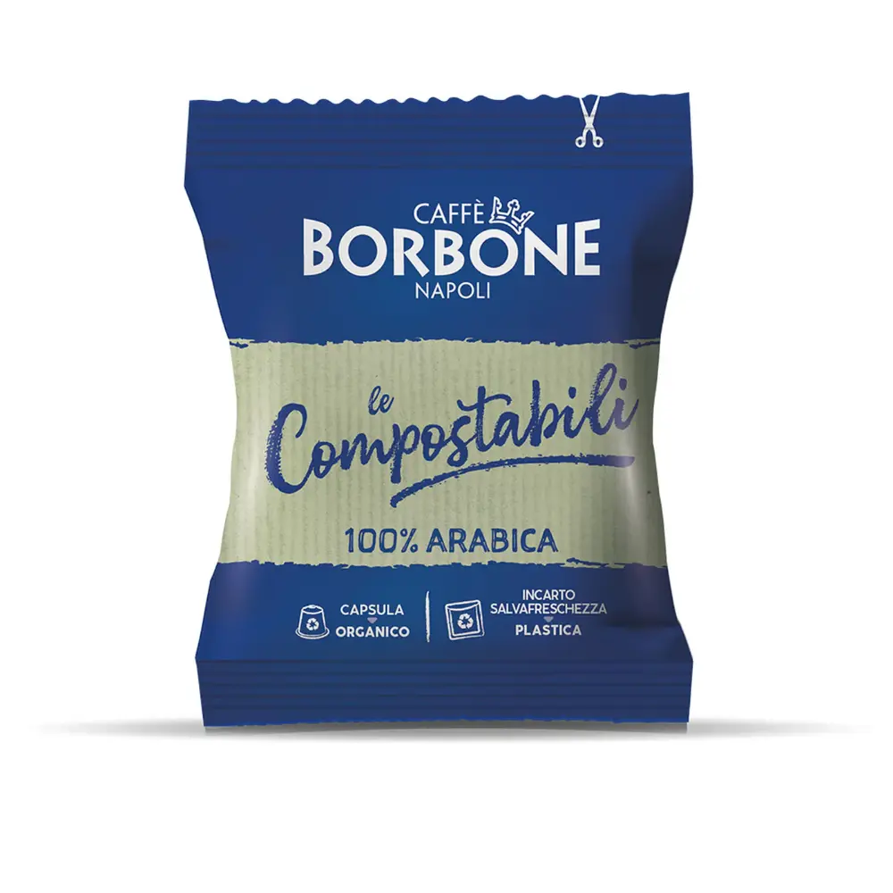 Borbone Arabica Nespresso 50 Capsule Compatibile Caffeccino ambalaj