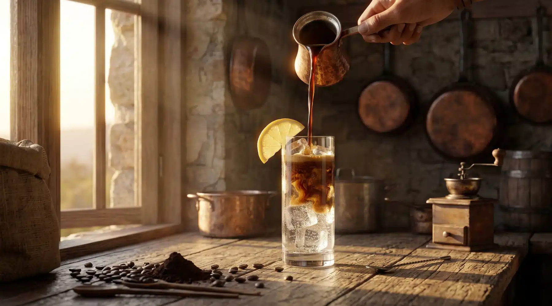 Reteta espresso tonic acasa Caffeccino
