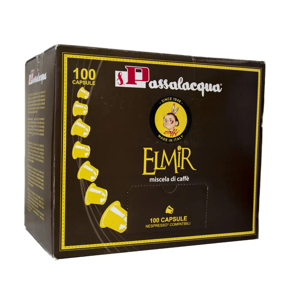 Passalacqua Miscela Elmir Compatibile Nespresso 100 caps